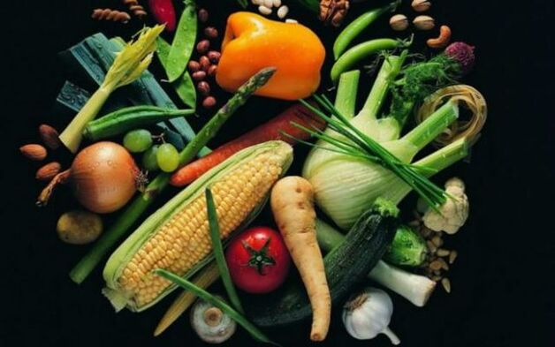 Avantages des légumes pour la prostatite