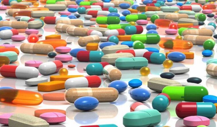 Traitement de la prostatite avec des médicaments